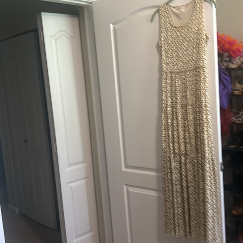 Polka Dot Cream Skirt